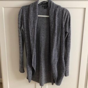 Barefoot Dream cozychic circle cardigan charcoal